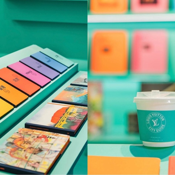 Louis Vuitton Tote Bag Red RARE Shanghai City Book Store Pop Up - Picture 8 of 11